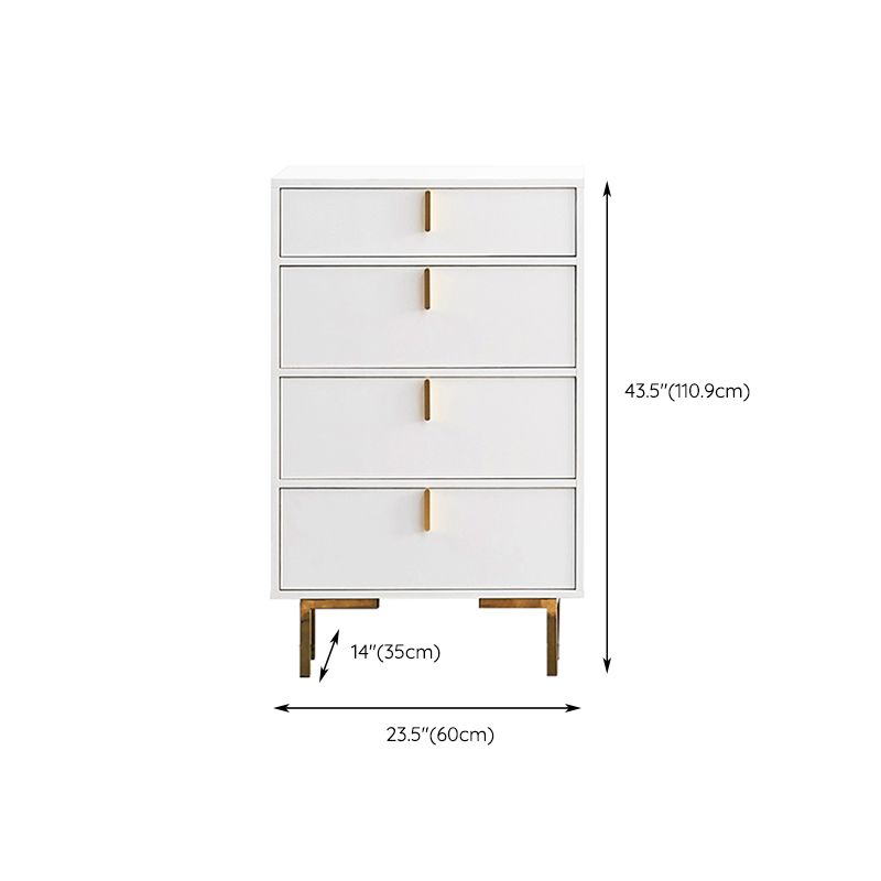 13.65-inch Width Storage Chest Contemporary Dresser with 3/4/5 Drawers