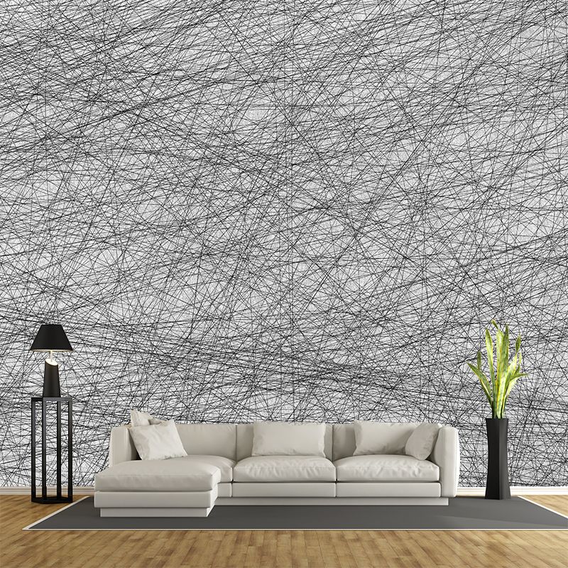 Customized Abstract Illustration Mural Eco-friendly Wallpaper Home Decor