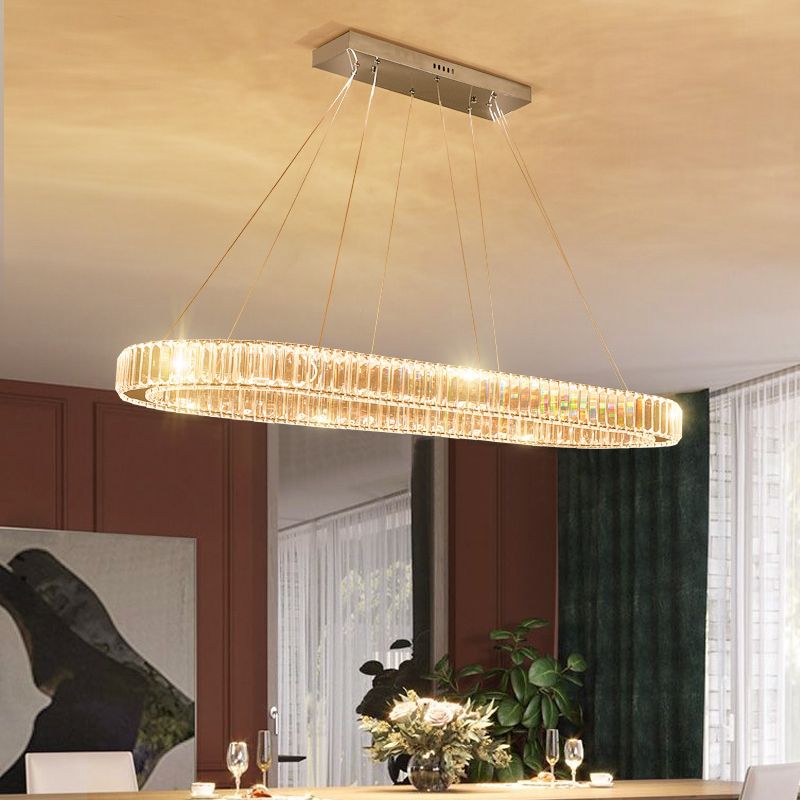 Lampadario contemporaneo Luci lampadari a LED LED LED LED Isola per sala da pranzo