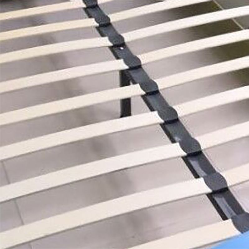 Contemporary Solid Color Lift Up Storage Mattress Included Bed Frame