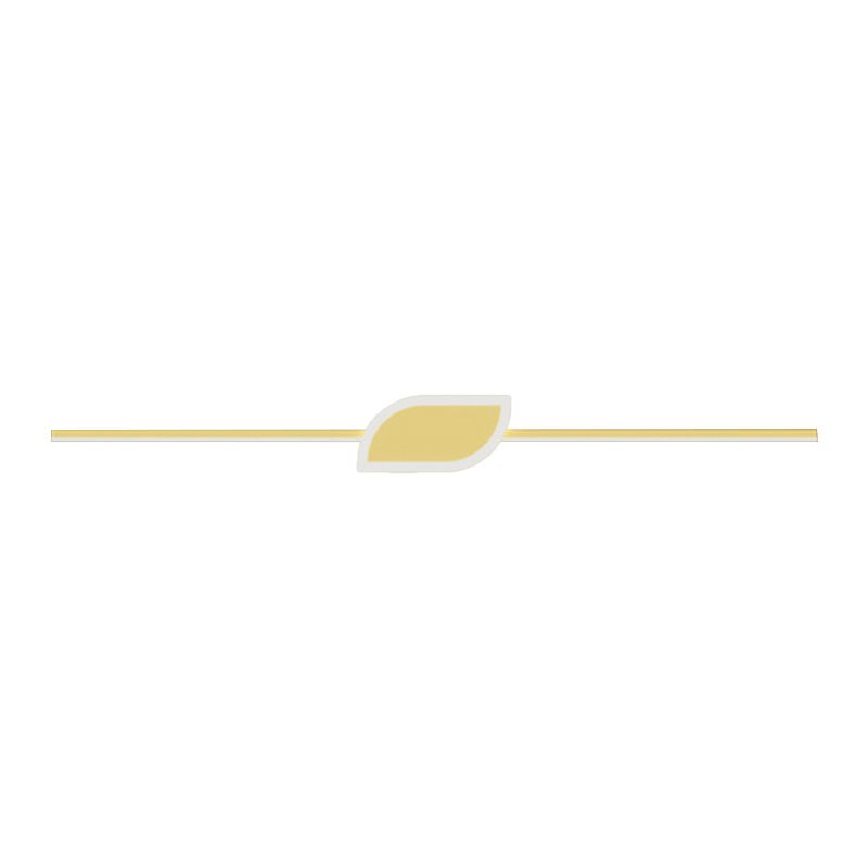 Nordic Style Iron Wall Light Strip Shape Wall Lamp for Children's Room