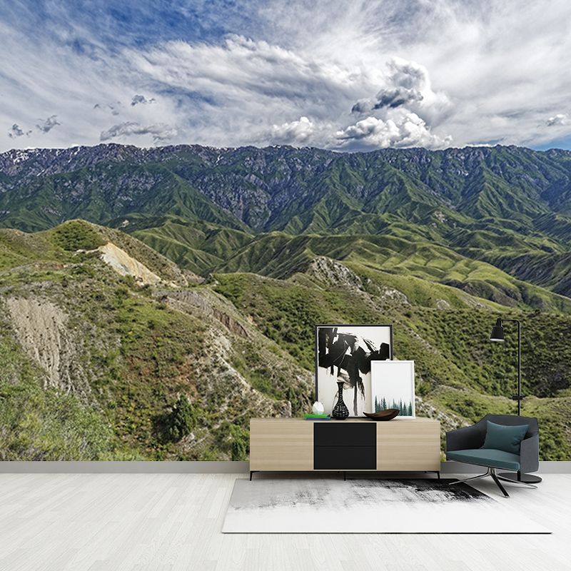 Beautiful Mountain View Wallpaper Mural Modern Style Room Mural for Wall Decor