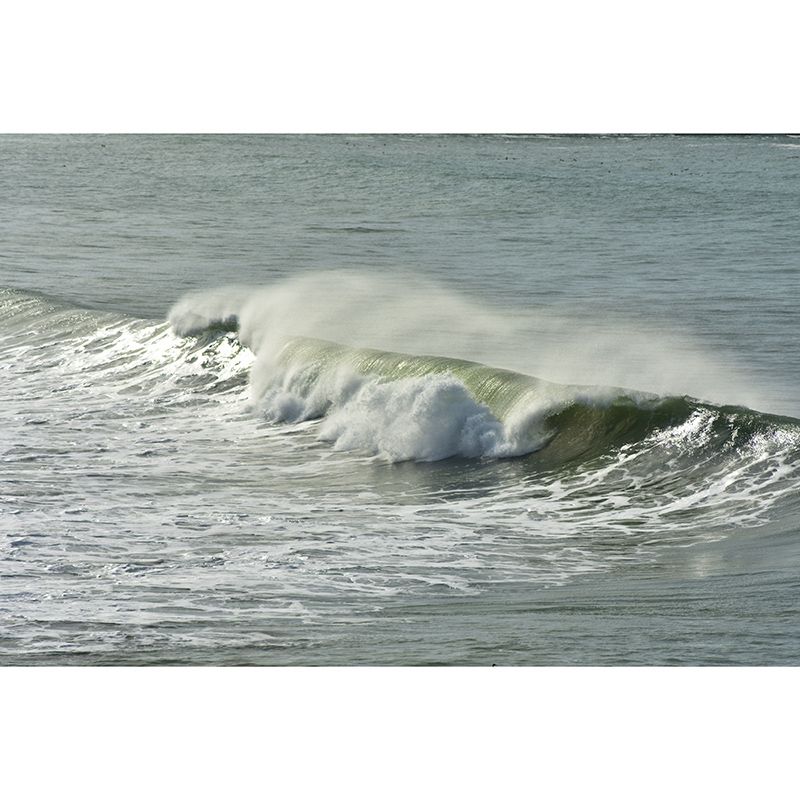 Sea Mural Wallpaper Modernist Nature Scenery Wall Covering in Light Color