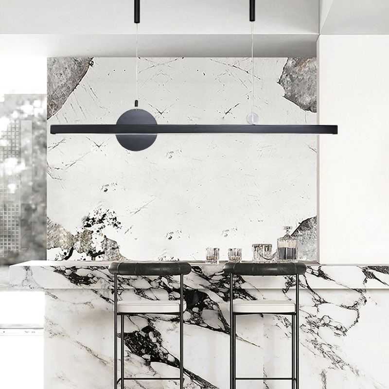 1 luminaire de l'île géométrique légère