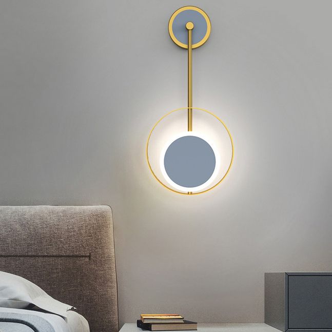 Fun a parete a parete da letto circolare ACONCE ACRILICO POSTMODERN APPRIMETTIVO