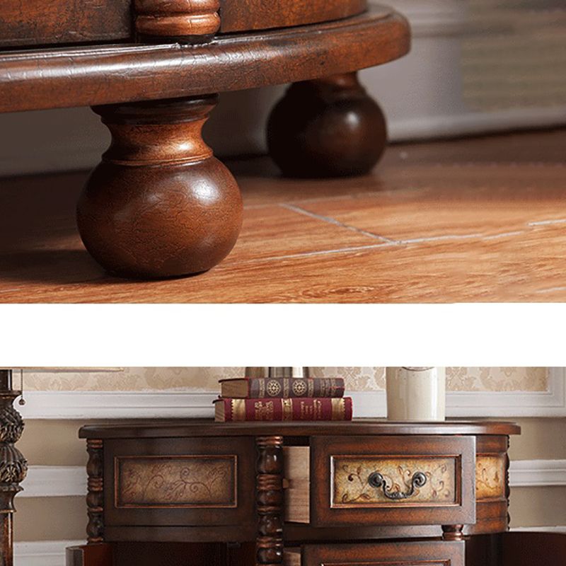 Traditional Storage Chest Dresser Solid Wood Chest with 3/4/5 Drawers