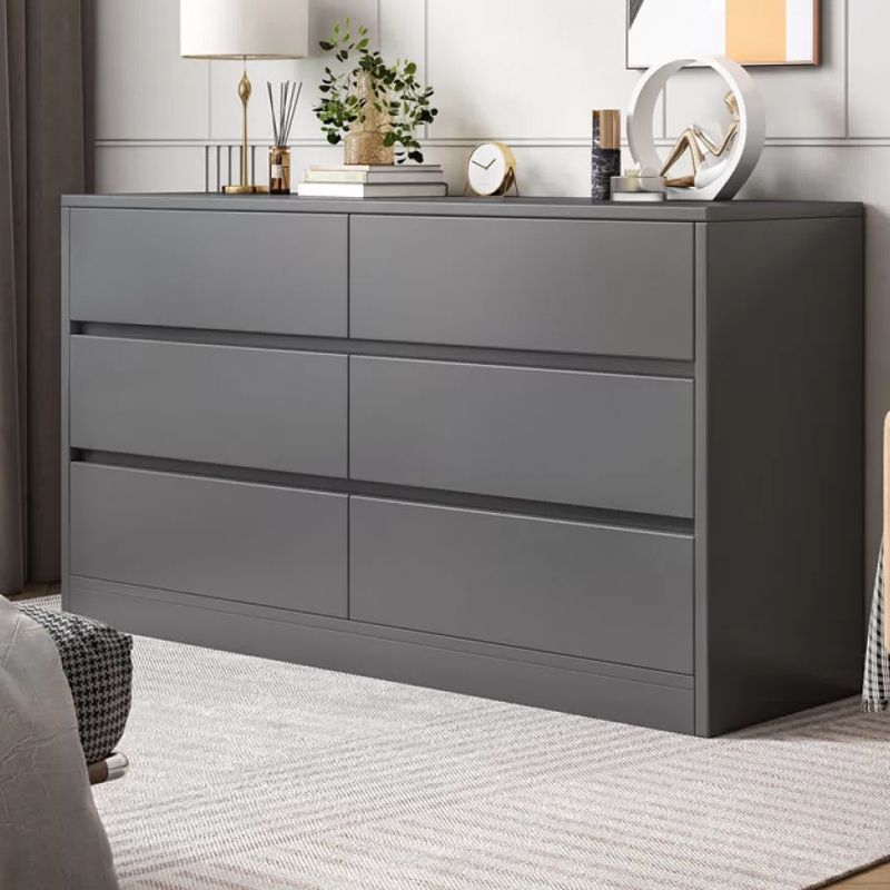 Contemporary Storage Chest Wood Storage Chest for Bedroom 15.7" Wide