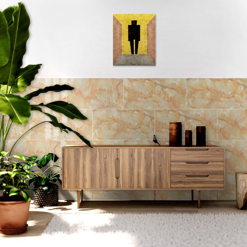 Moderne Kunstmarmor-Tapetenpaneele in Pastellfarben, Wanddekoration für die Küche