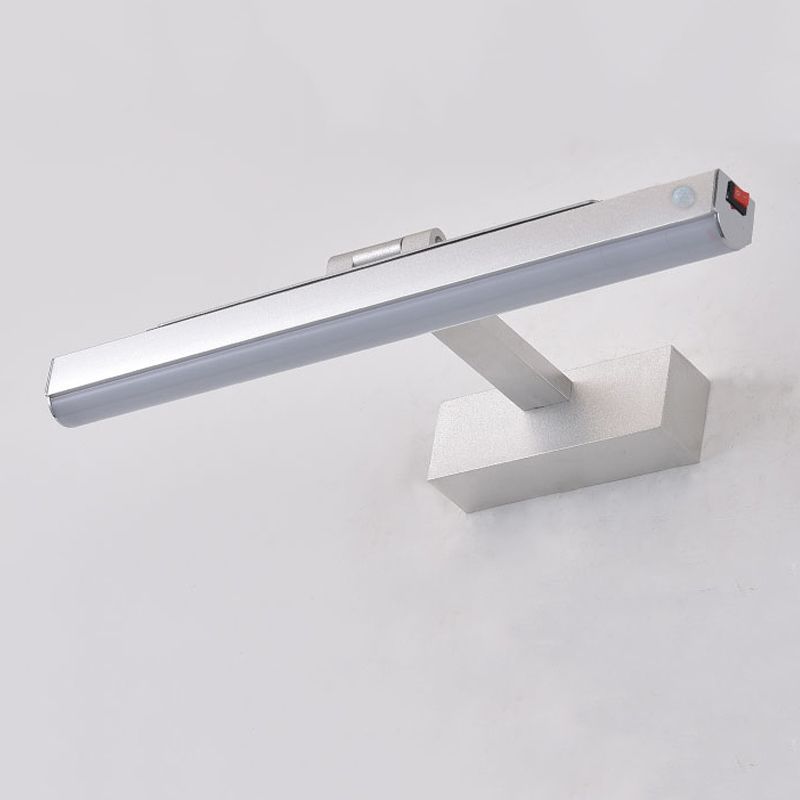 Lampes murales linéaires de style moderne en métal 1 Éclairage mural clair idées d'éclairage