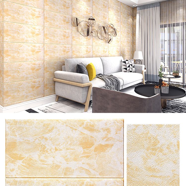 Modern Pearl Wainscoting PVC Foam Wall Access Panel Peel and Stick Wall Tile