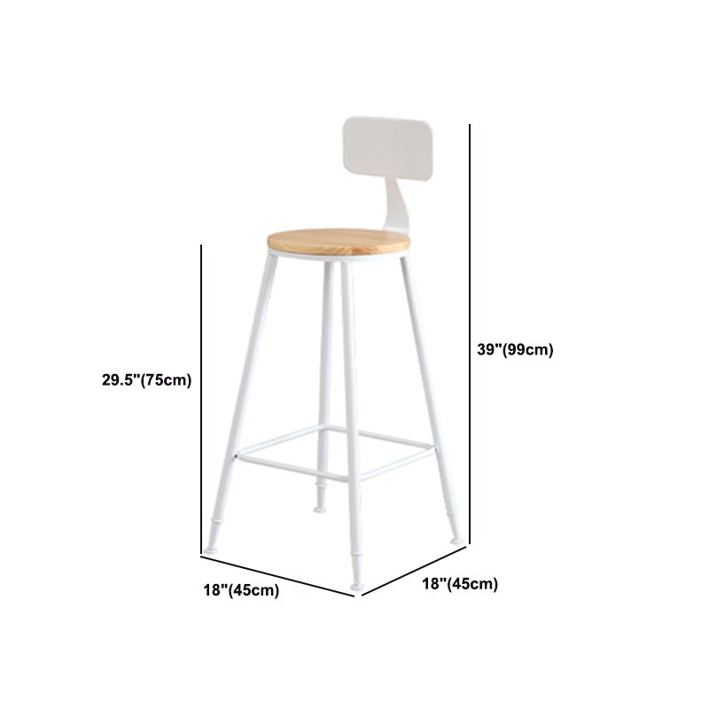 1/5 Pieces Industrial Rectangle Bar Table Set Wooden Counter Table with High Stools