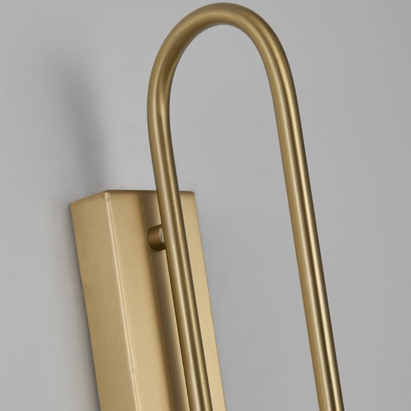 Post-Modern Wall Sconce Copper LED Sconce Lighting for Bedroom