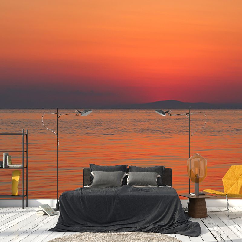 Contemporary Photography Sea Wall Mural Wallpaper Living Room Wall Covering