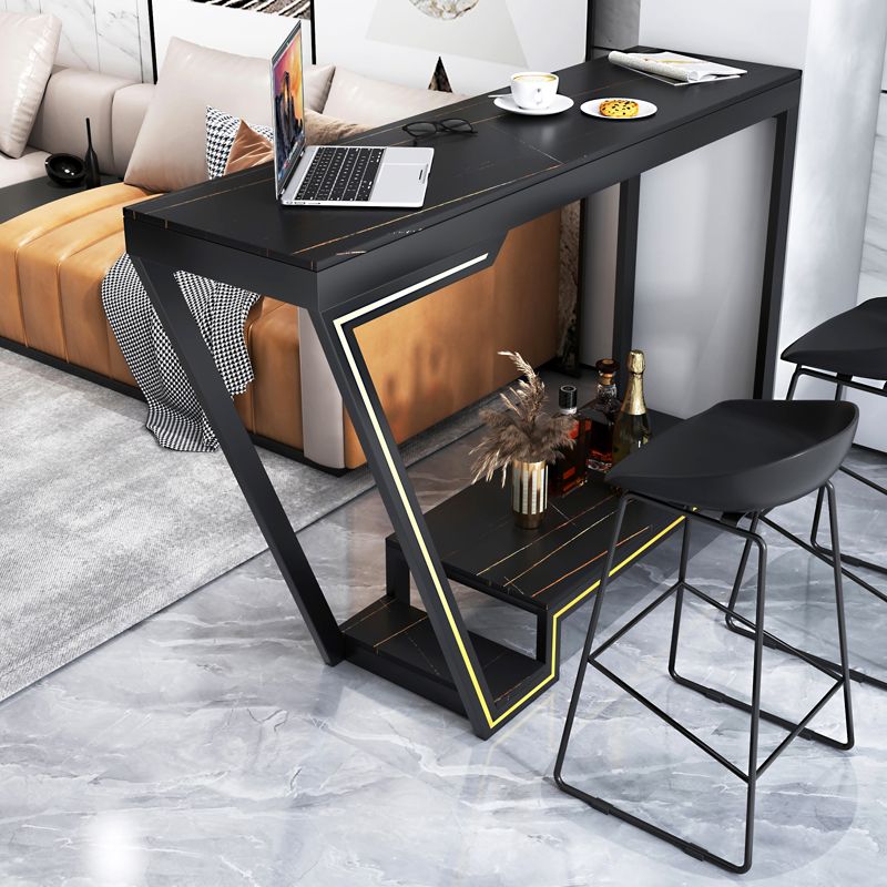 Glam Acrylic Bar Stools Low Back Dining Stools with Metal Base