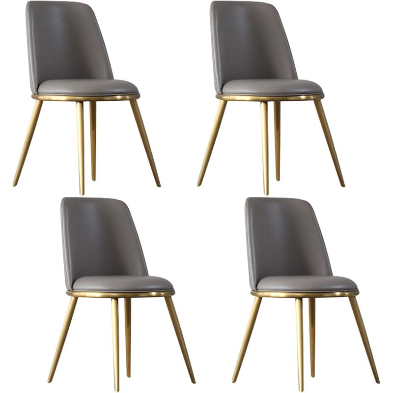 Modern 1/4/5/7 Pieces Furniture Sintered Stone Dining Set for Kitchen with Metal Legs