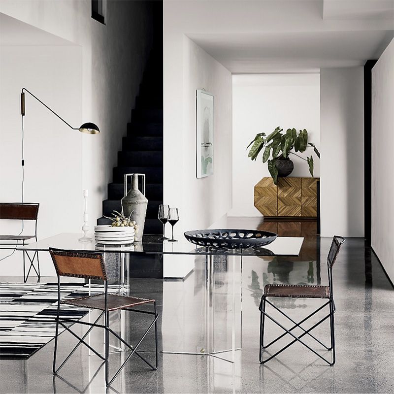 Swing Arm Wall SCONCE Moderne minimalistische stijl Metal 1 lichte staten