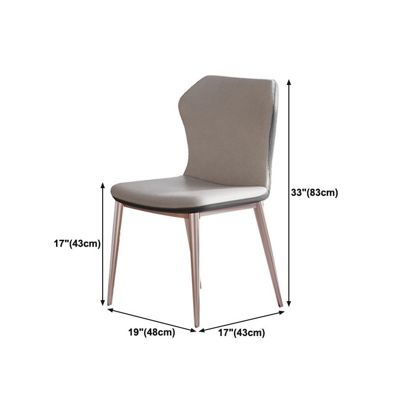 Modern 1/4/5/7 Pieces Scalable Dinette Set with Sintered Stone Rectangle Dining Table Set