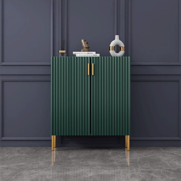 Glam Style Sideboard Wood Dining Sideboard with Doors for Living Room