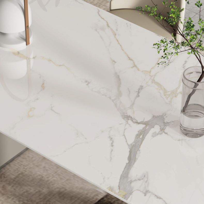 Contemporary 1/2/5/7 Pieces Dining Room Table Set Oval Shape Dining Table Set with Chair