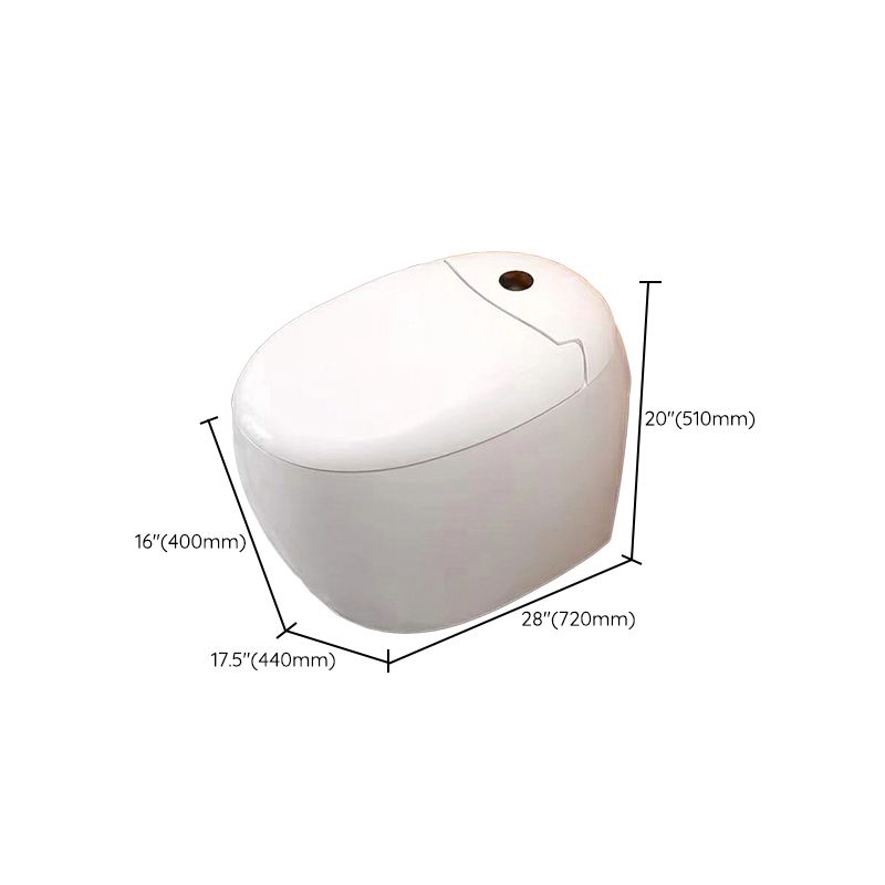 Modern Floor Mount Urine Toilet One Piece Toilet Bowl with Seat