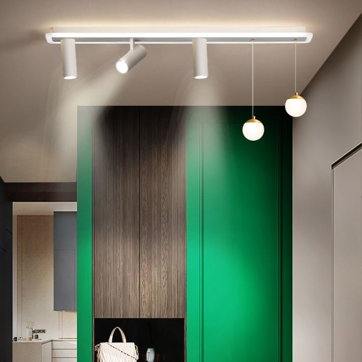 Éclairage linéaire à LED blanche Fixtures d'éclairage à ébullition moderne Lumière à ébullition