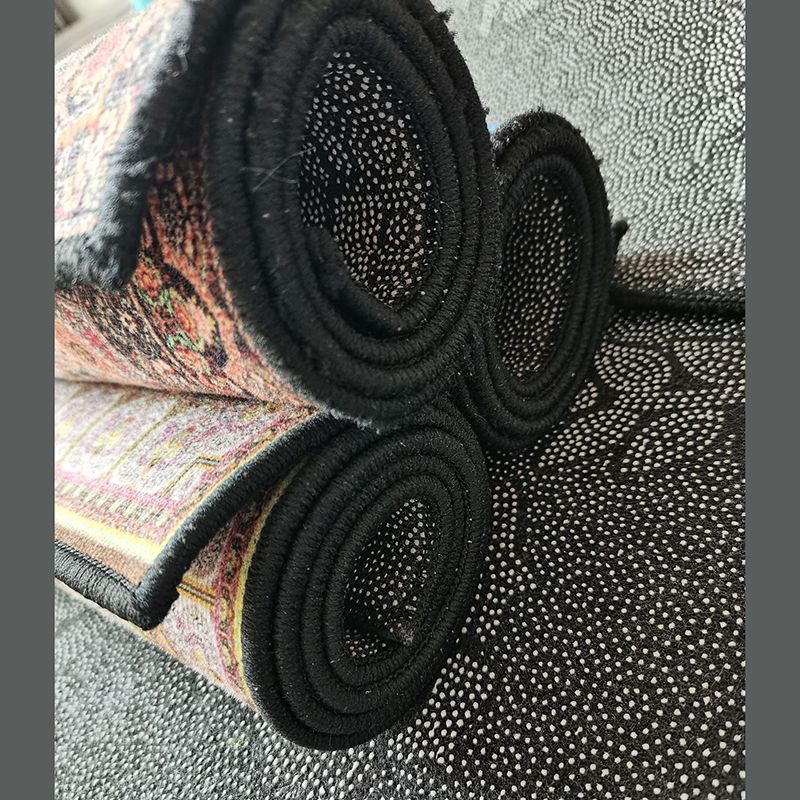 Bohemian Living Room tapis médaillon vert Polyester Polyester Anti-Split Intérieur tapis