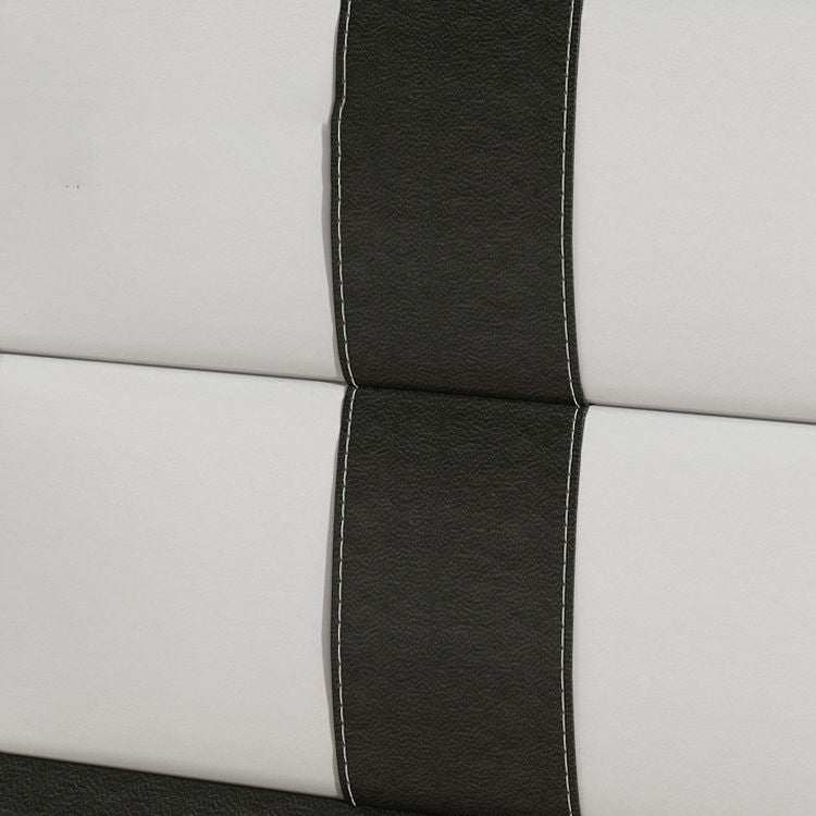 Rectangular Two Drawer Nightstand Contemporary 15.7" H Night Table