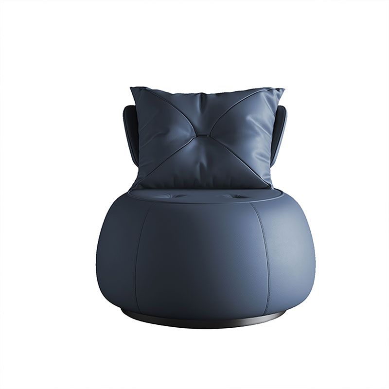 Faux Leather Chair 29.9" L x29.9 W x29.9" H Armless Chair for Living Room