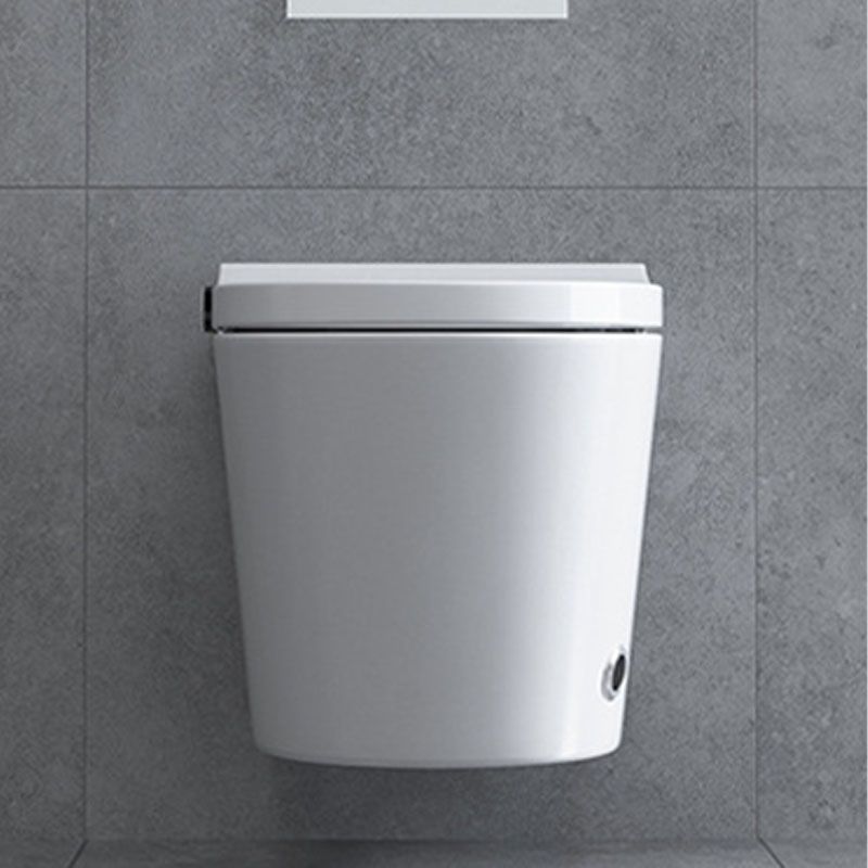 Wall Mount Toilet All-In-One Foot Induction Toilet with Concealed Tank
