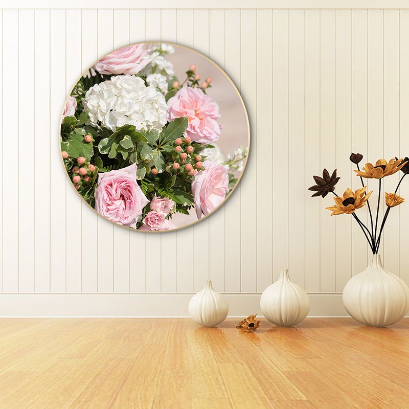 Nordische botanische Malerei auf Leinwand, helle Farbe, Fotografie, Wanddekoration, mehrere Größen