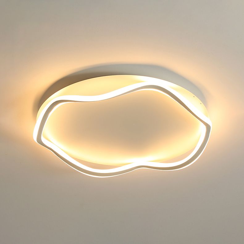 Luminaires de plafond encastrés de simplicité en aluminium pour salon salle à manger