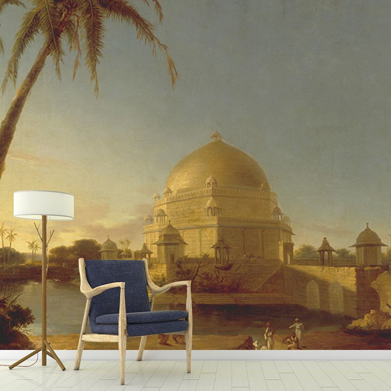 Painting Art Horizontal Illustration Mural Decorative Eco-friendly for Study Room