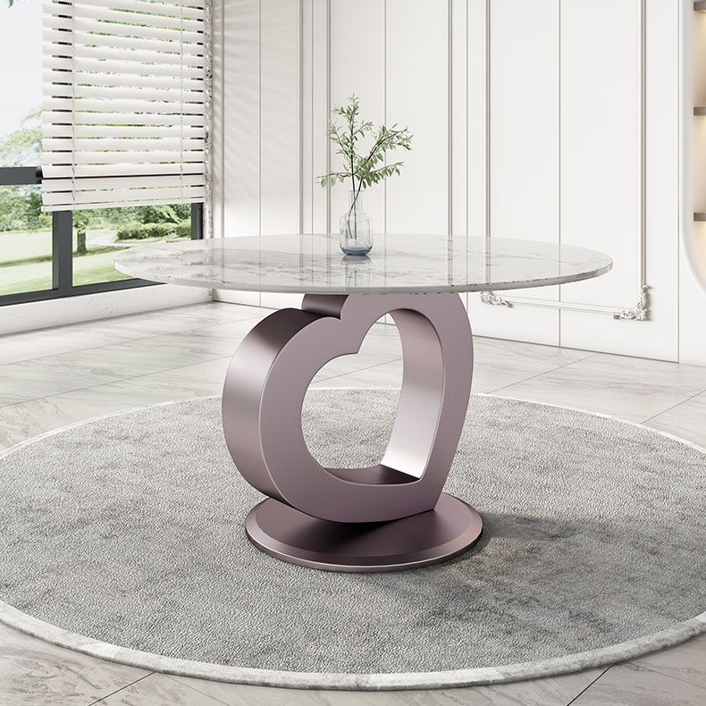 1/2/5/7 Pcs Dining Table Set with Sintered Stone Top Dining Table Set with Chair