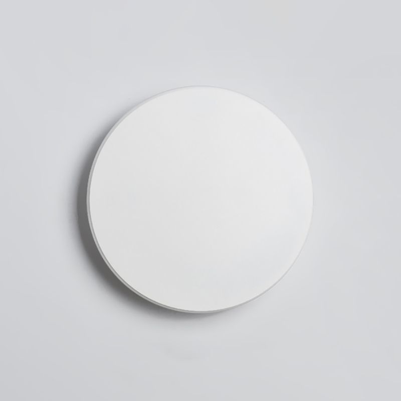 LED Wall Mount Light Modern Style Round Shape Wall Sconce Light Fixture for Bedroom