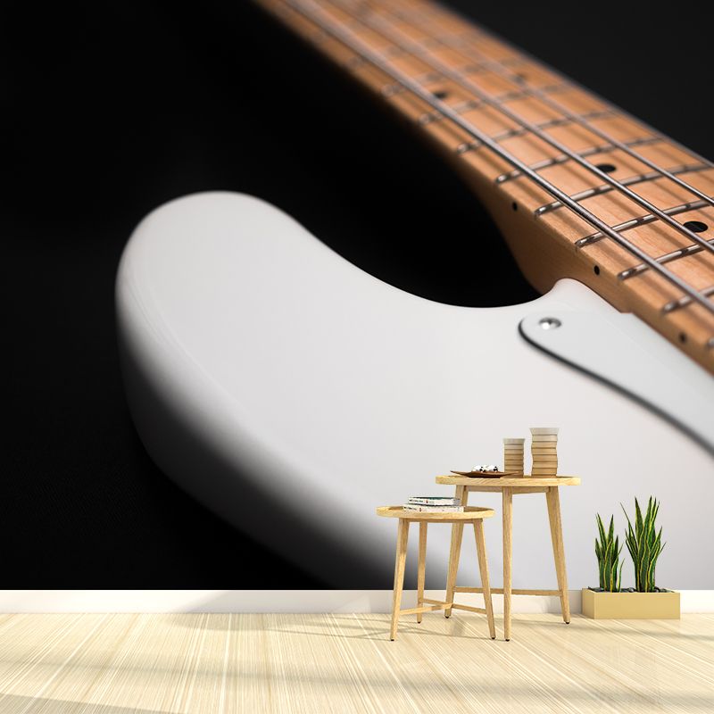 Guitar Musical Instrument Wall Mural Decal Modern Dreamy Bedroom Wall Decor