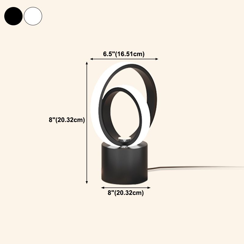 Table de forme linéaire de style moderne