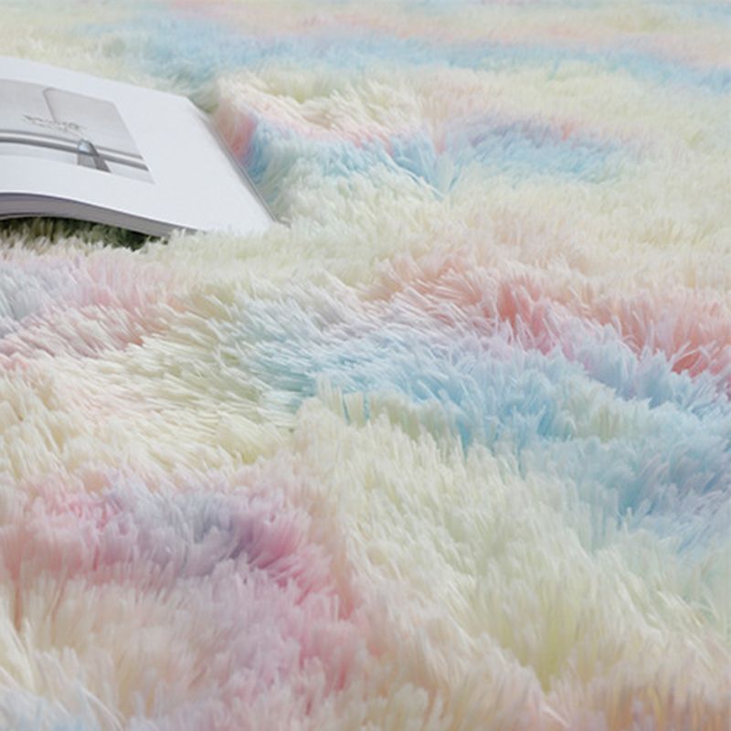 Alfombra de oleada marrón oscura alfombra moderna alfombra sin deslizamiento para decoración del hogar