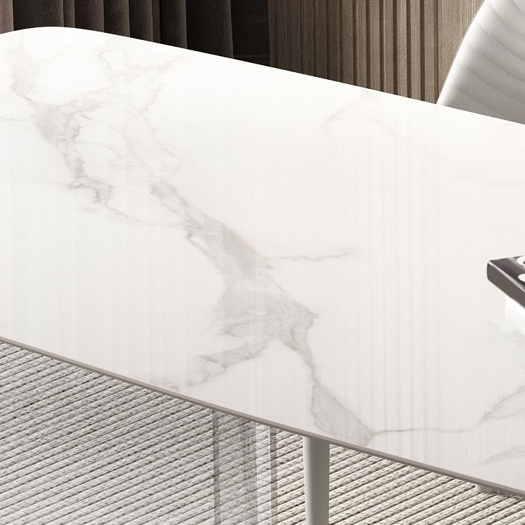 Designer Style Rectangle Dining Table Set 1/4/5 Pieces Acrylic Dining Table