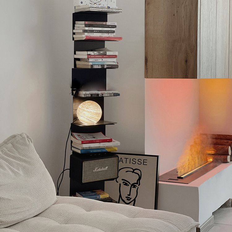 Geometric Bookshelf Modern Style Metal Bookcase for Home Office