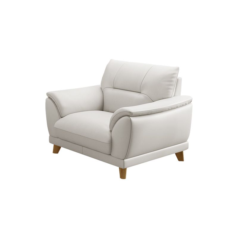 Ultra-Modern Sewn Pillow Back Sofa 33.46"H Pillow Top Arm Wear Resistance Sofa