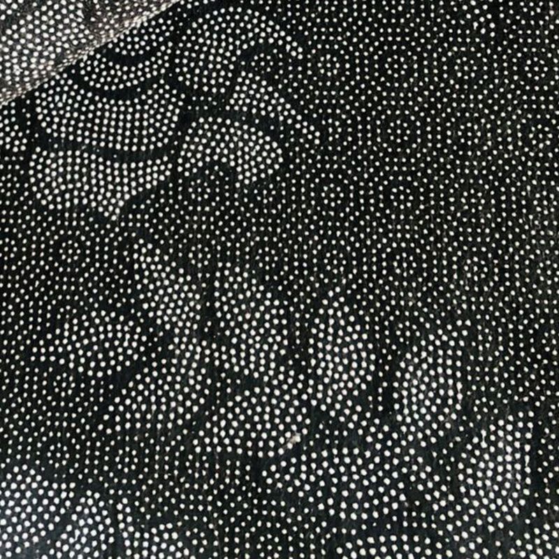 Dark Gray Gorgeous Rug Polyester Graphic Indoor Rug Stain Resistant Rug for Drawing Room