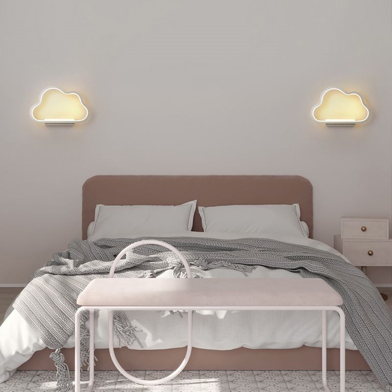 Children Wall Lamp LED Wall Mount Lamp with Silica Gel Shade for Kid's Room