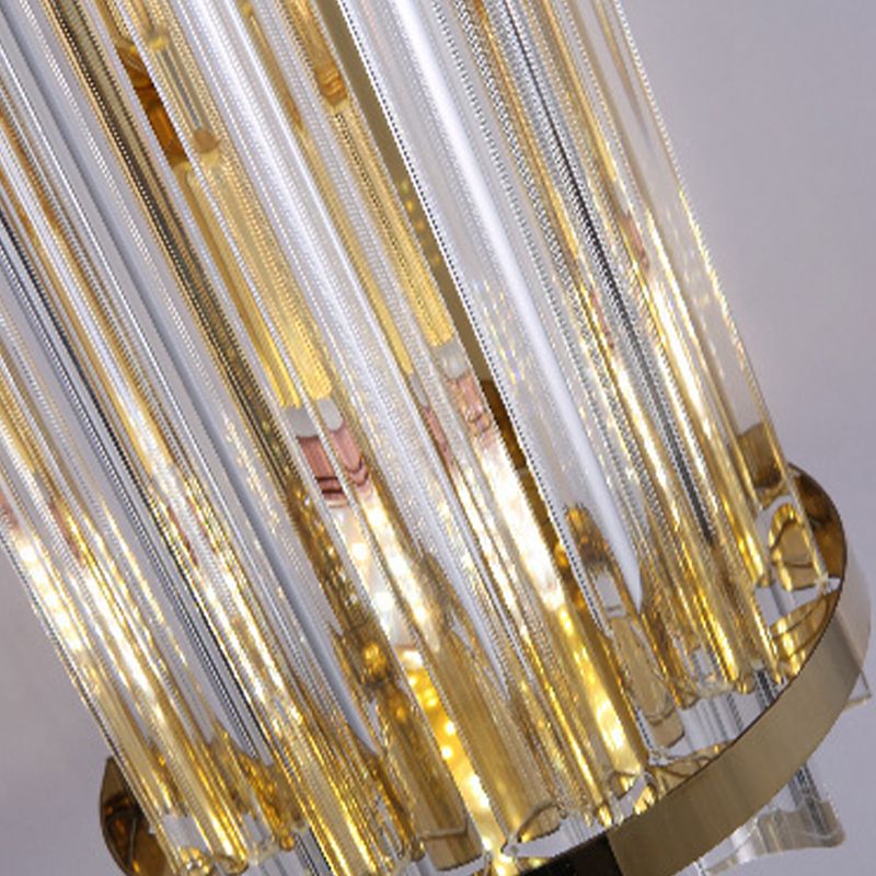 Geometric Wall Mount Lighting Simple Crystal 1 Light Wall Mounted Light for Bedroom