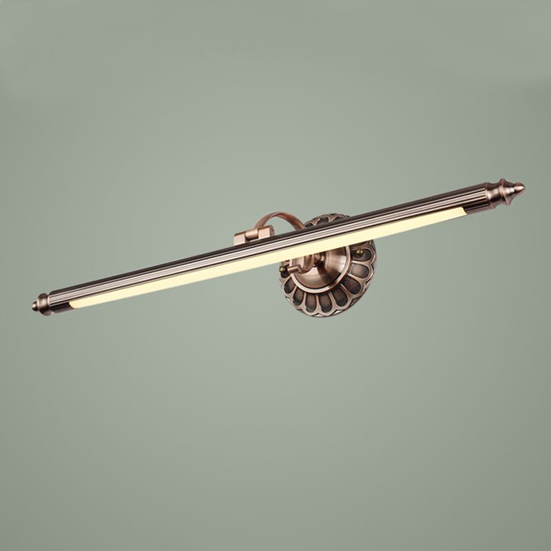 Éclairage de vanité linéaire métal