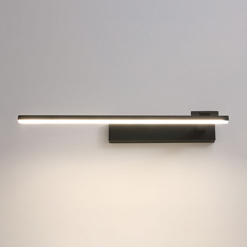 Linear Metal Wall Lighting Modern Style 1 Light Wall Mount Light Fixture