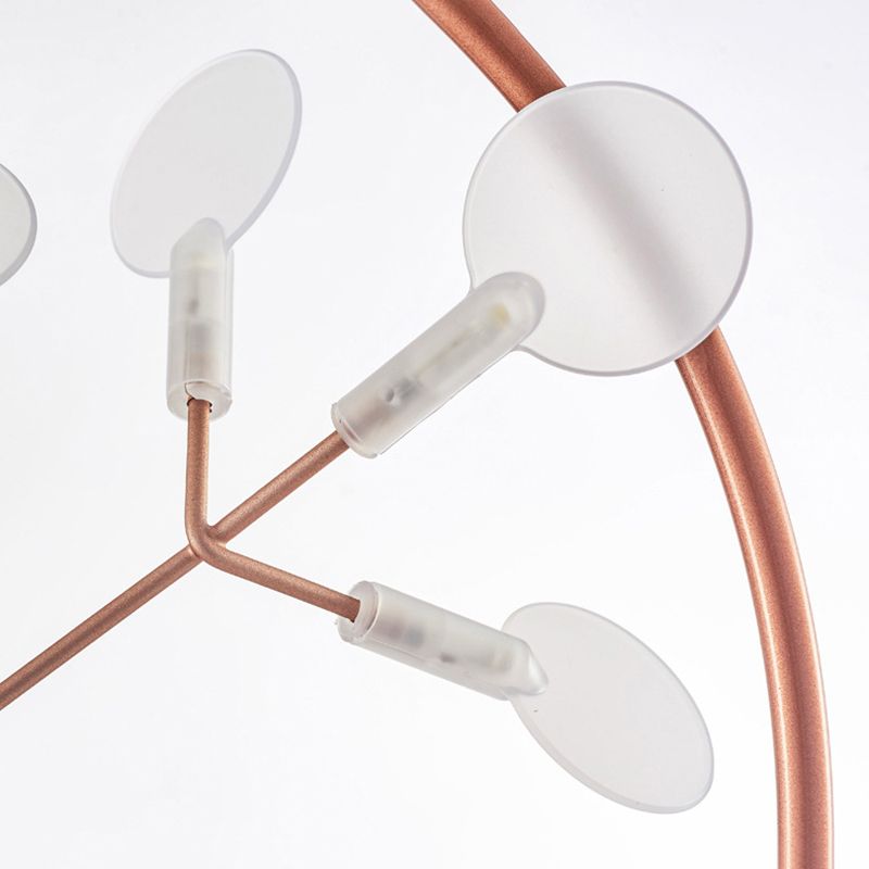 Luz de lámpara de araña de spray moderna kit de luz acrílico de acrílico