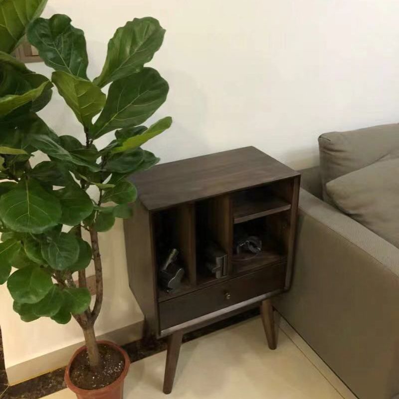 Contemporary Style Bookshelf Closed Back Bookcase for Office and Study Room