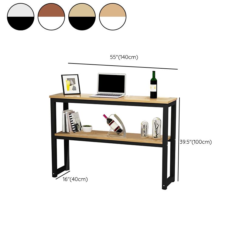 Modern Style 1/2/3 Pieces Wood Rectangular Bar Table Set for Dining Room