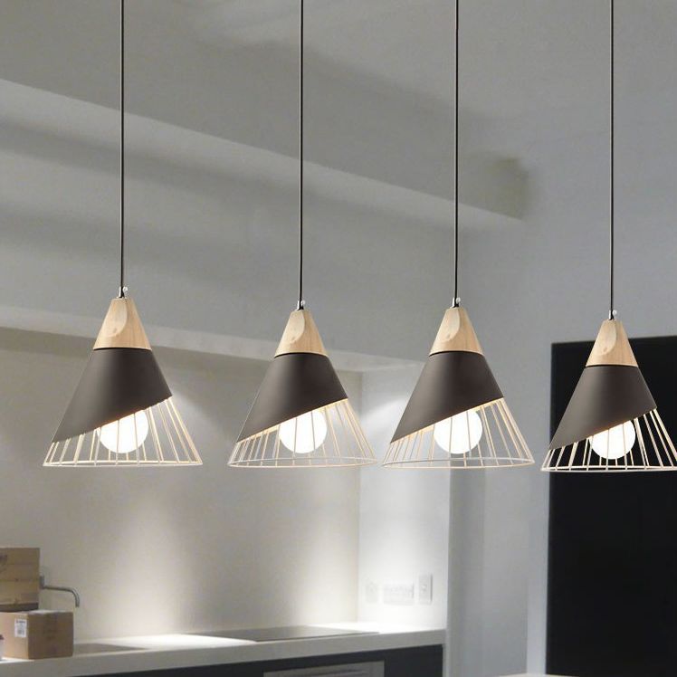 Simplicidad moderna colgada colgando lámpara pendnant luces colgantes colgantes de aluminio para restaurante