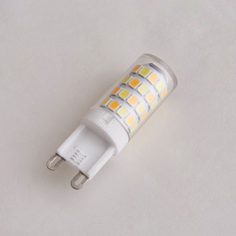 Suspension en verre transparent et givré lustre minimaliste pour le salon